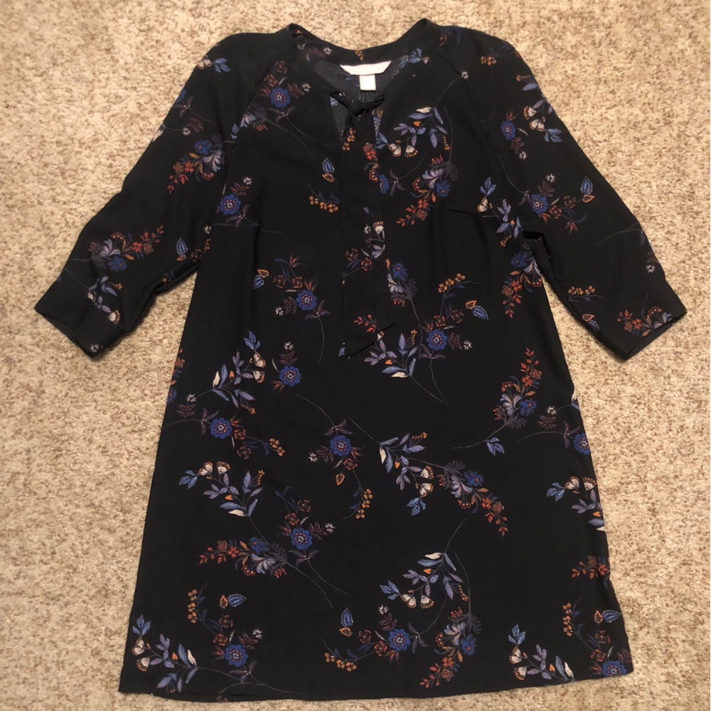 H&M quarter sleeve floral dress 🌺